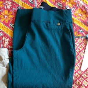 Womens crop  dress pant size L